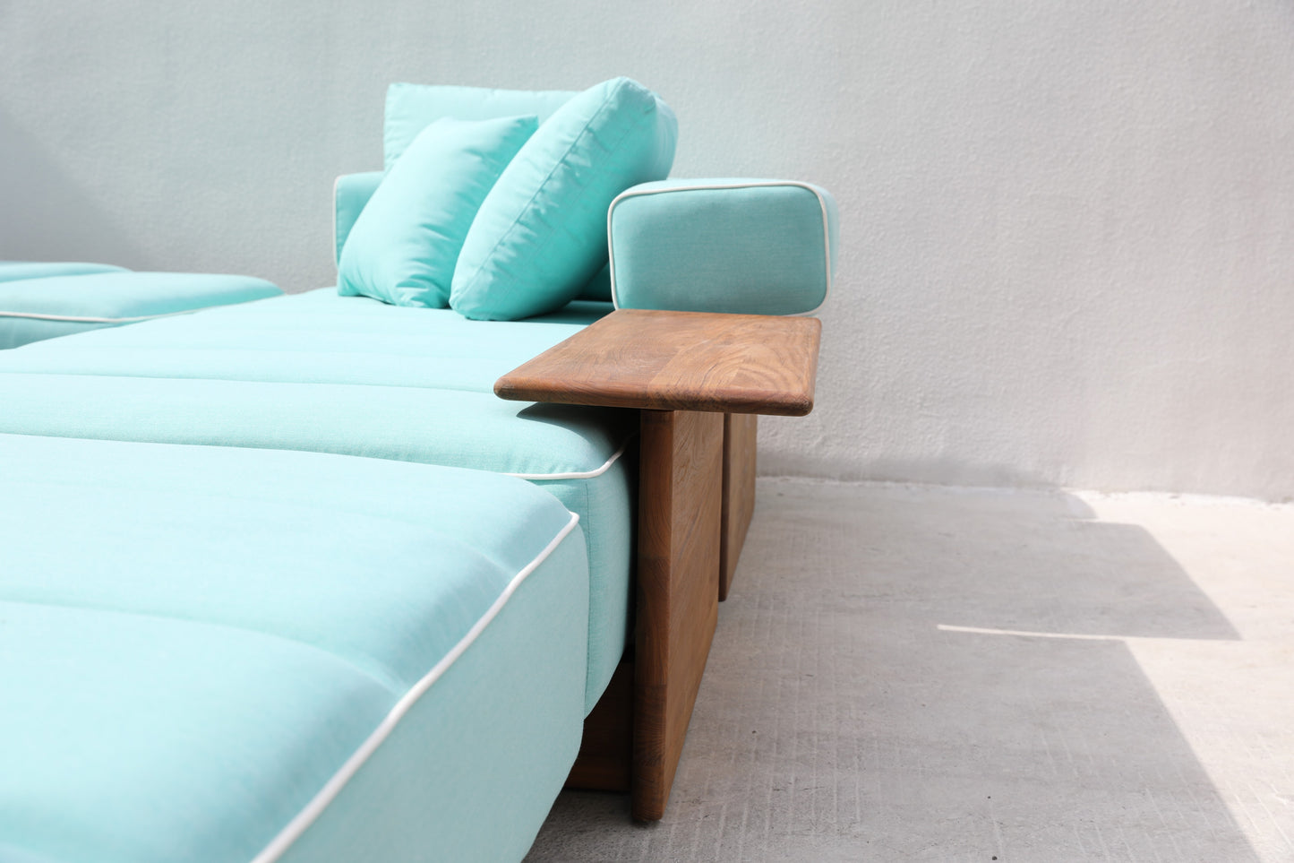 Teak sofa