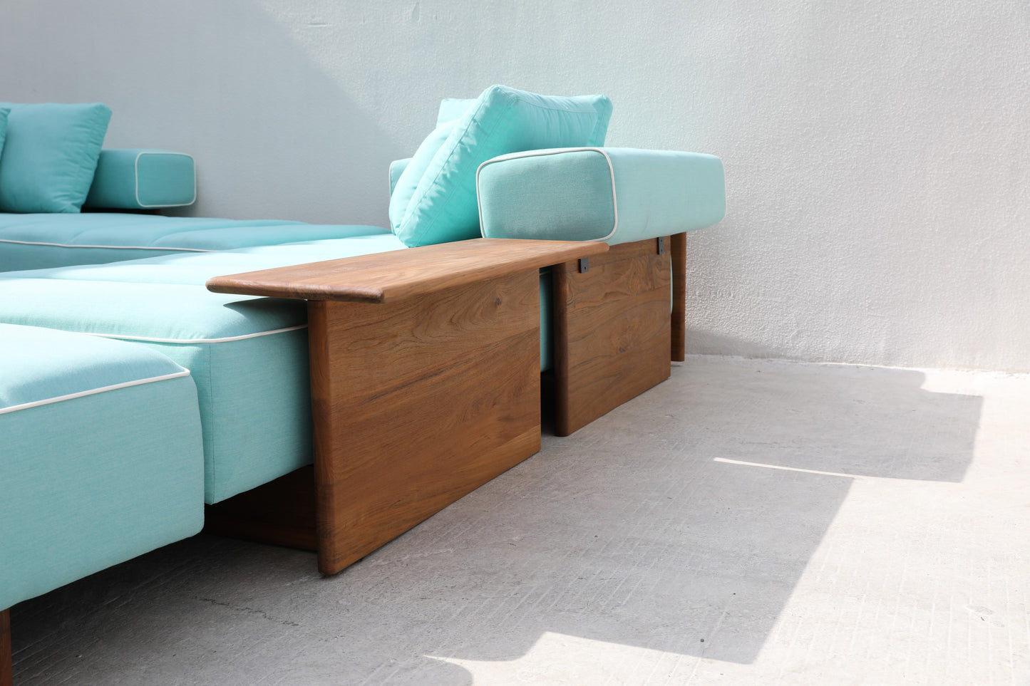 Teak sofa