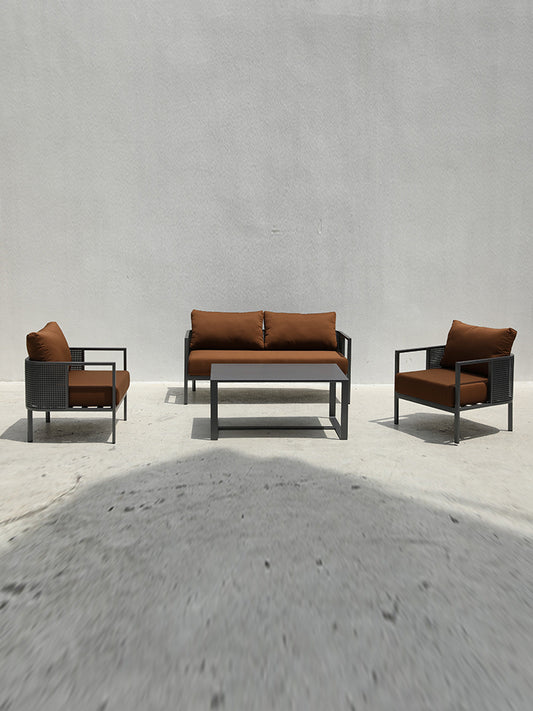 Aluminum sofa