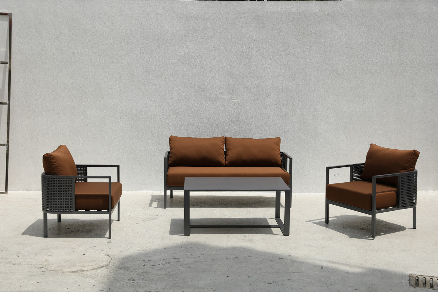 Aluminum sofa