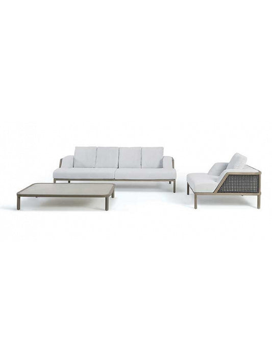 Aluminum sofa
