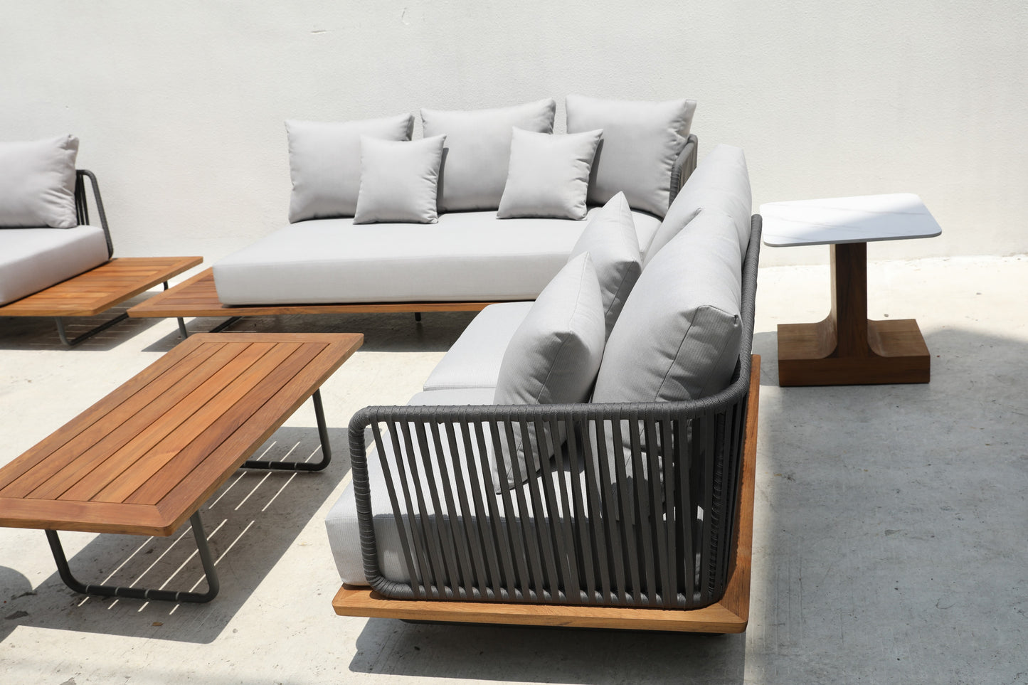 Teak sofa
