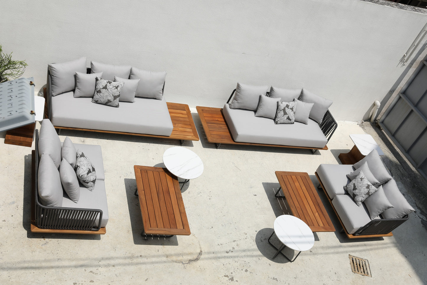 Teak sofa