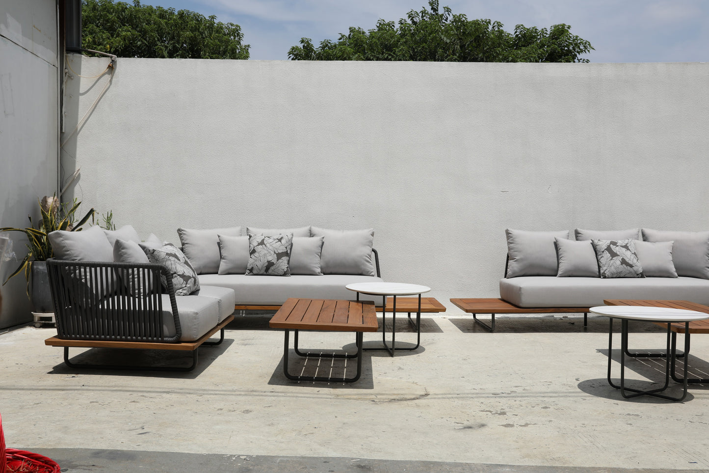 Teak sofa