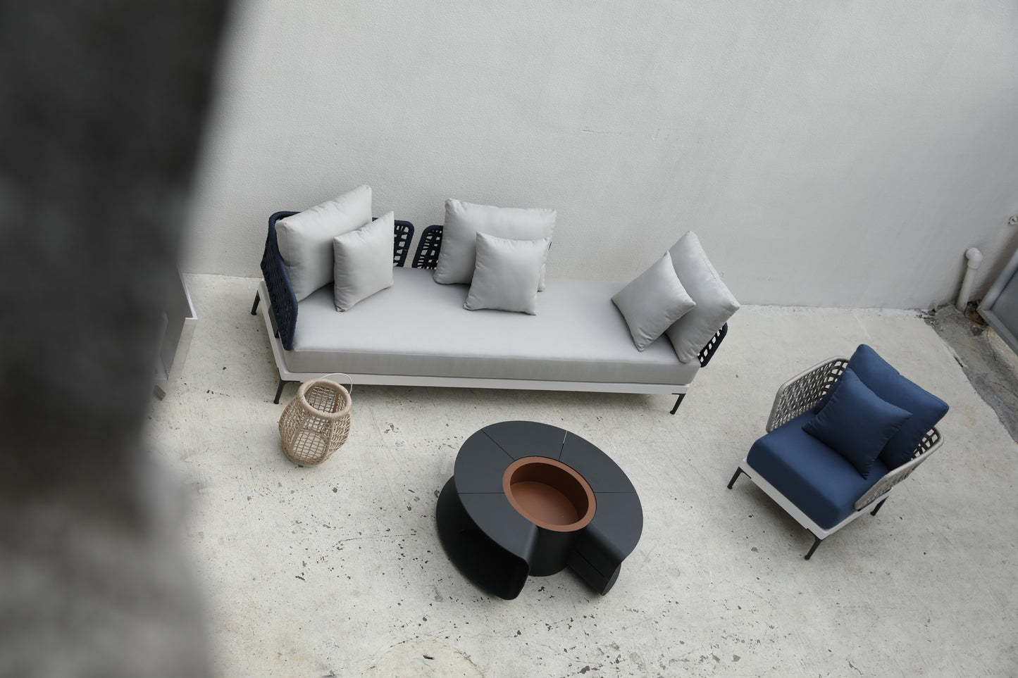 aluminum sofa