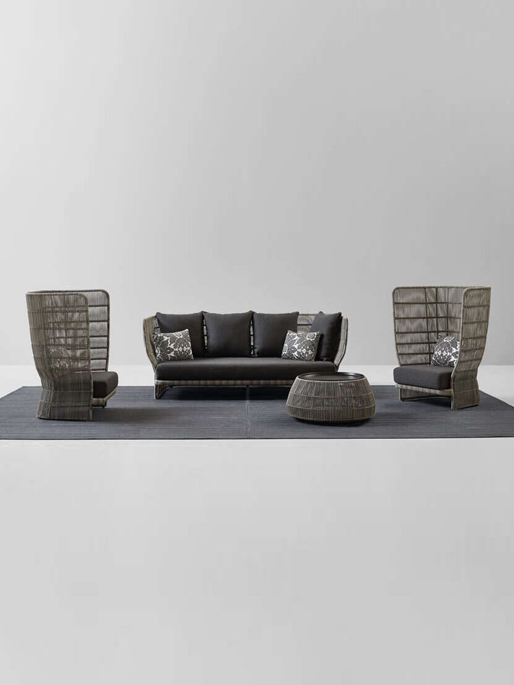 Aluminum sofa