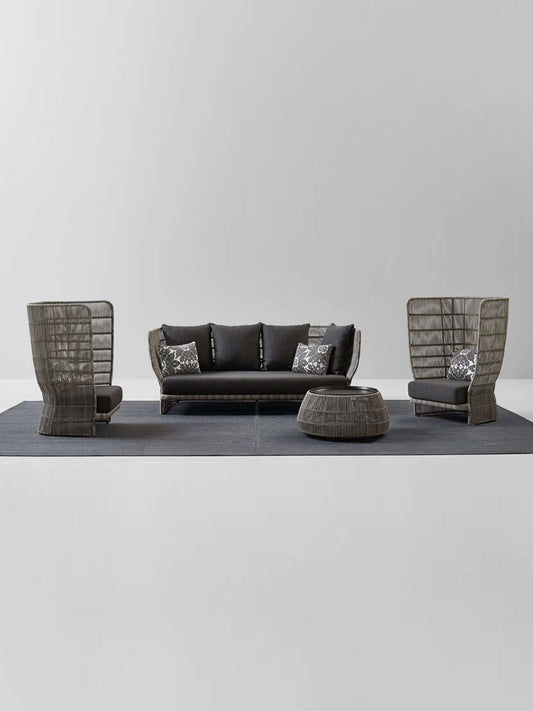 Aluminum sofa