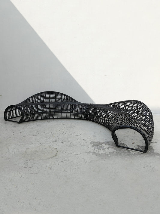 Aluminum sofa