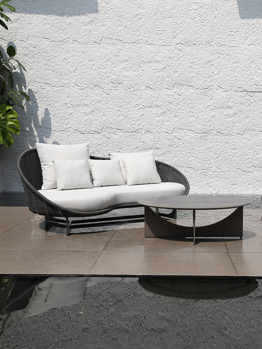 Aluminum sofa