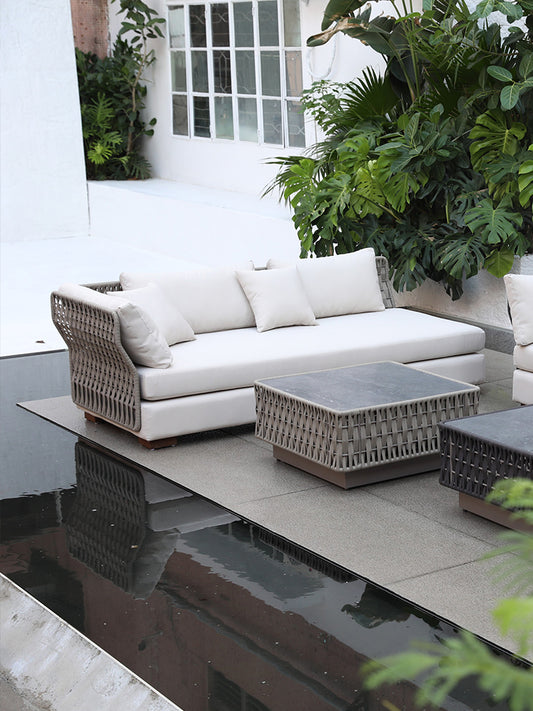Aluminum sofa