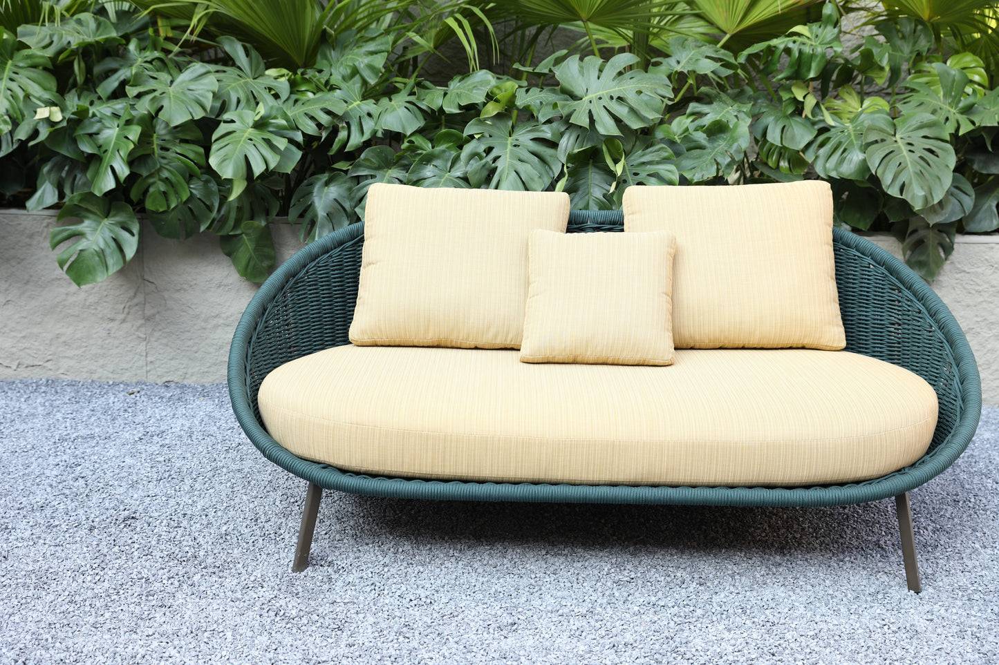 Aluminum sofa