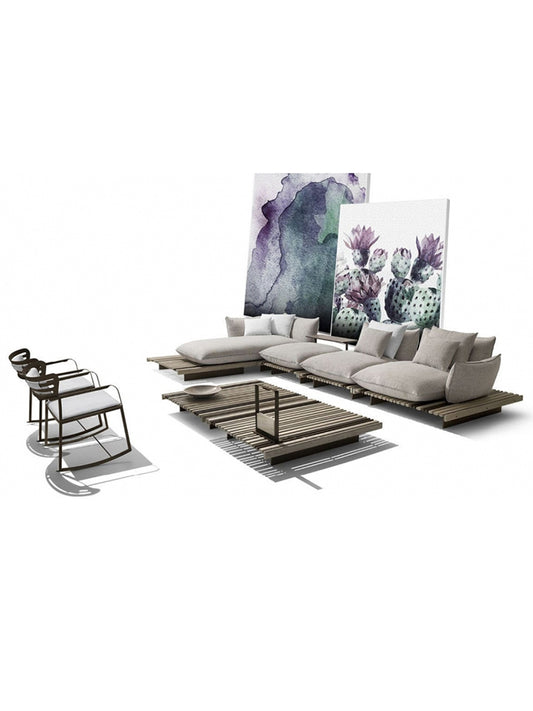 Teak sofa