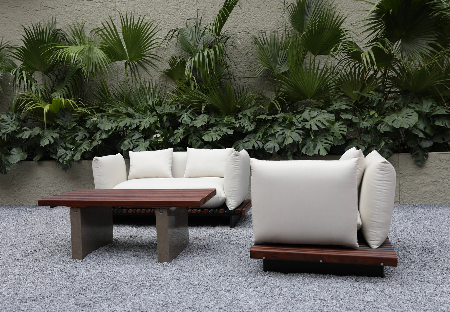 Teak sofa