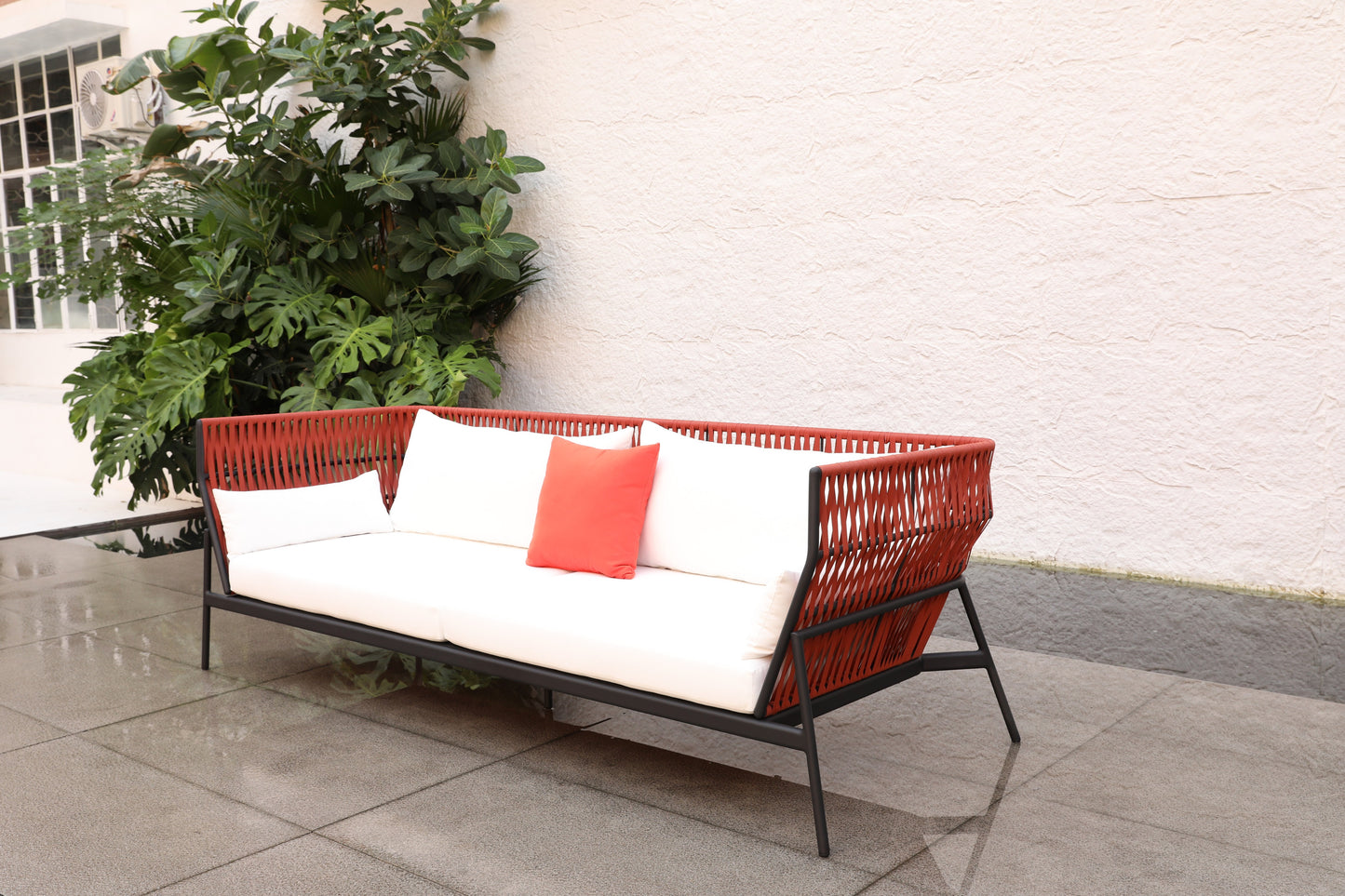 Aluminum sofa
