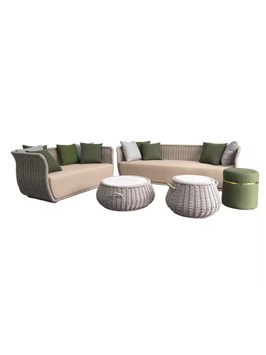 Aluminum sofa