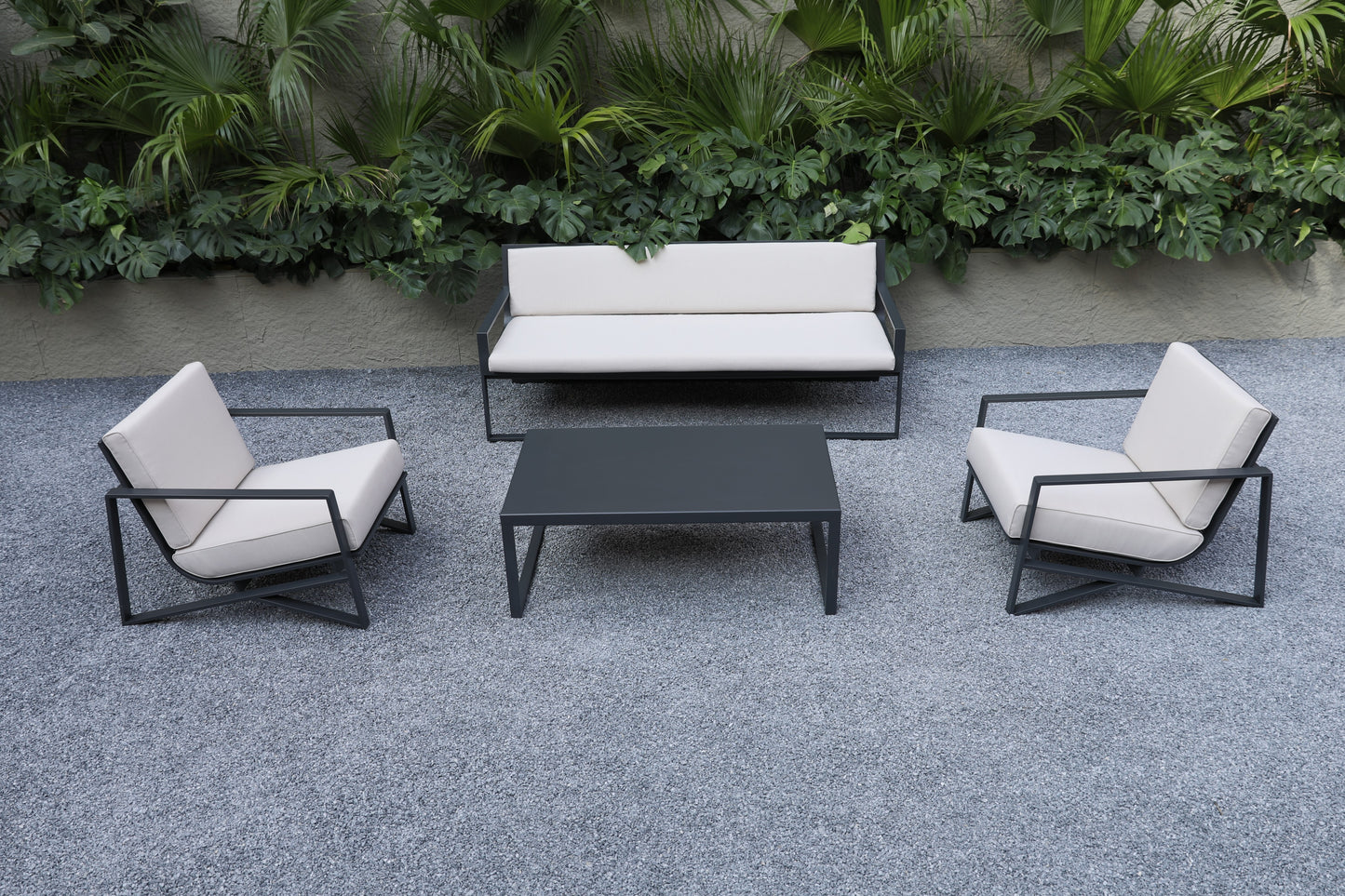 Aluminum sofa