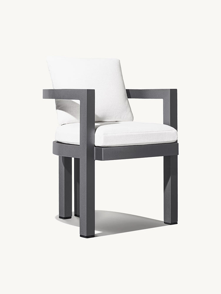 RH Portofino Aluminum Dining Armchair