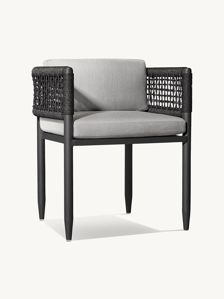 RH Verona Aluminum Dining Armchair