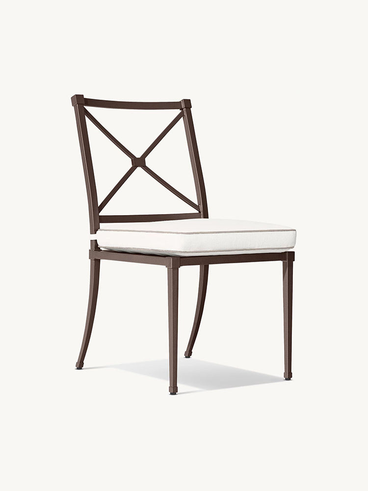 RH Trousdale Cast Aluminum Dining Side Chair