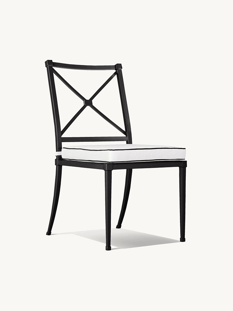 RH Trousdale Cast Aluminum Dining Side Chair