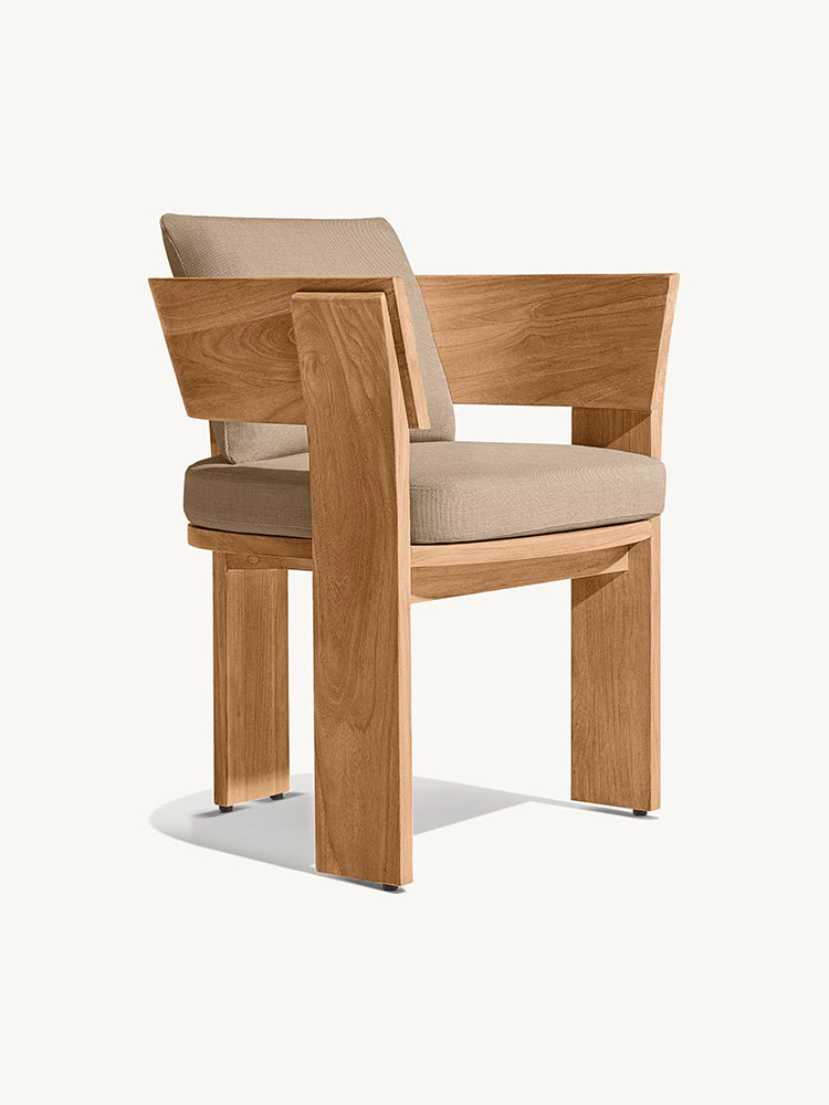 RH Solaro Teak Side Chair