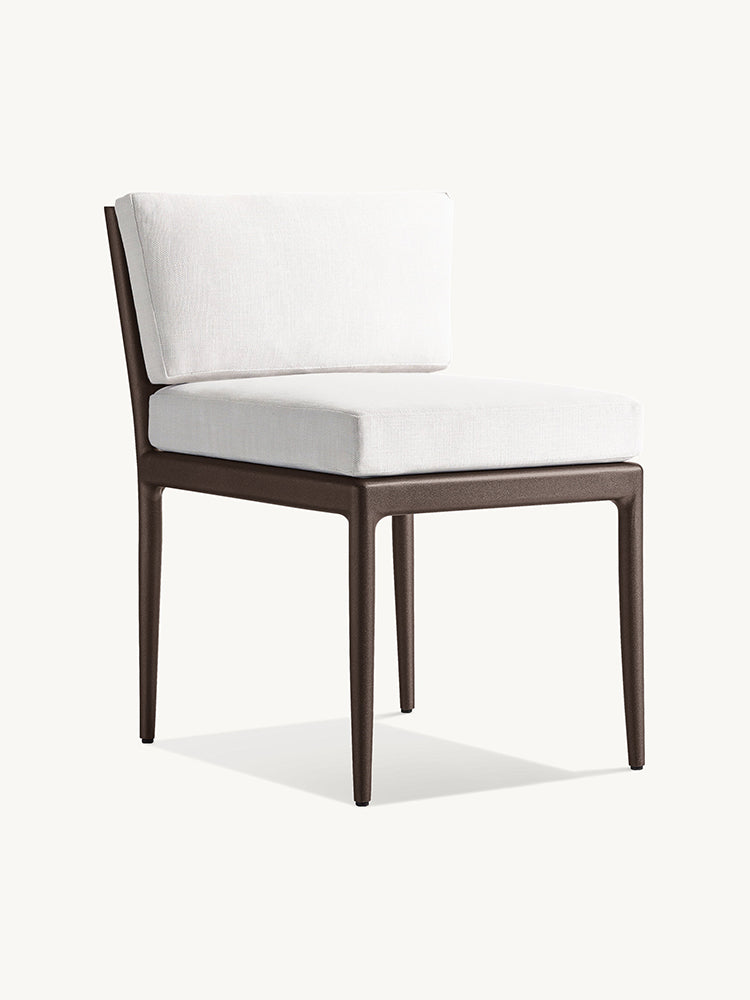 RH Laurel Aluminum Dining Side Chair