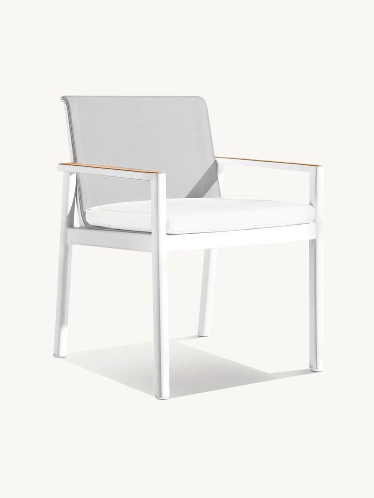 RH Marino Aluminum Dining Armchair