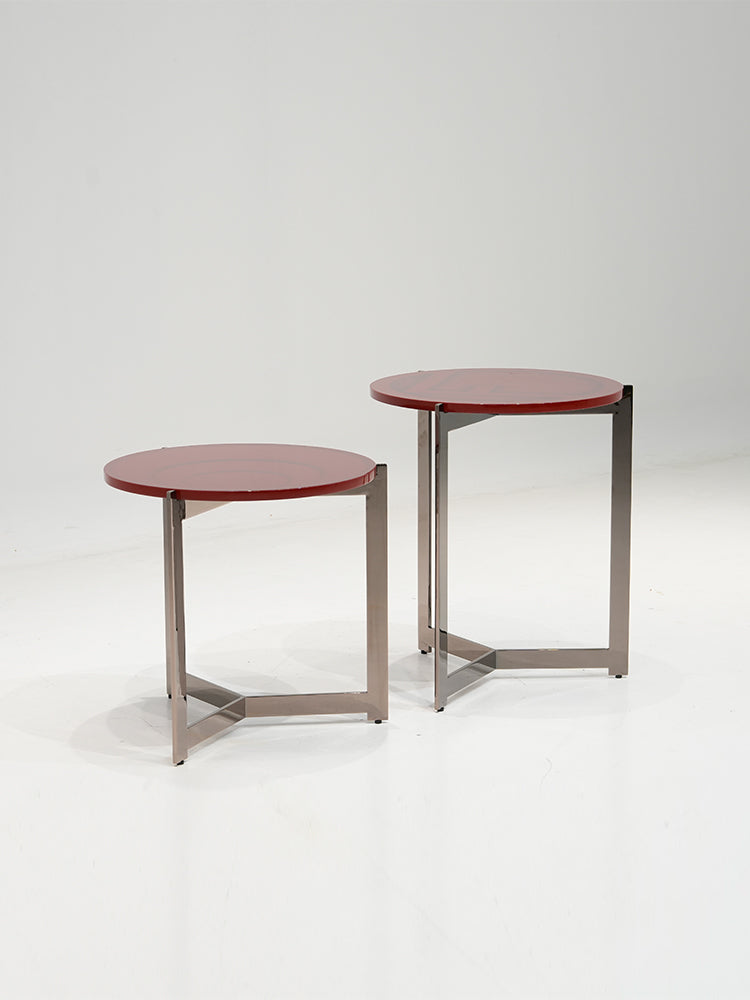 Fendi Ripple Pequin Side Table