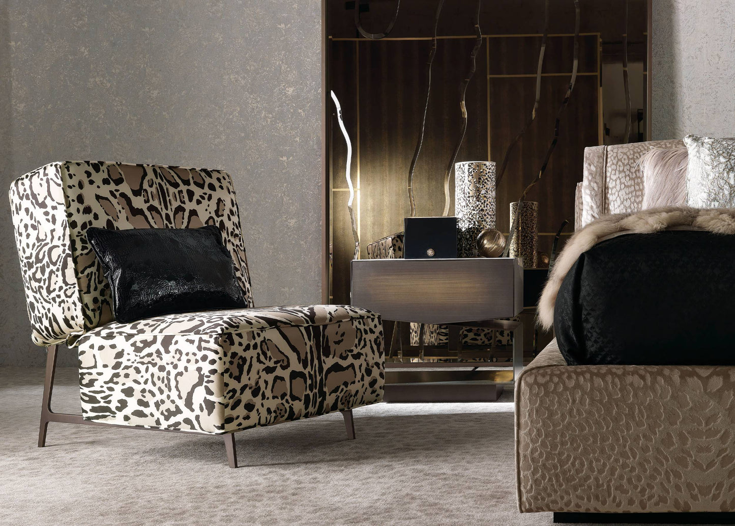 Roberto Cavalli Davis  Leisure Chair