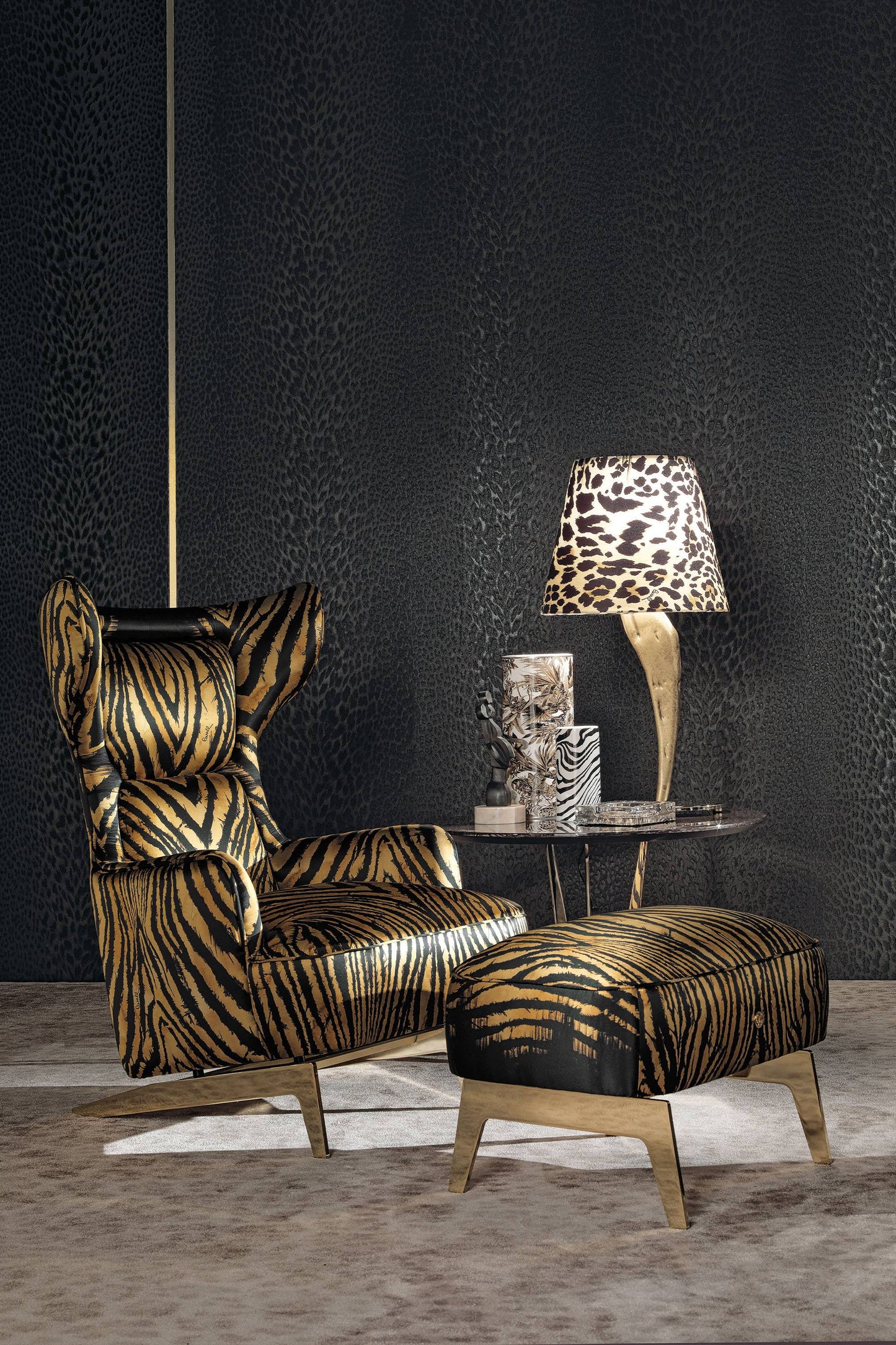 Roberto Cavalli Guam Stool