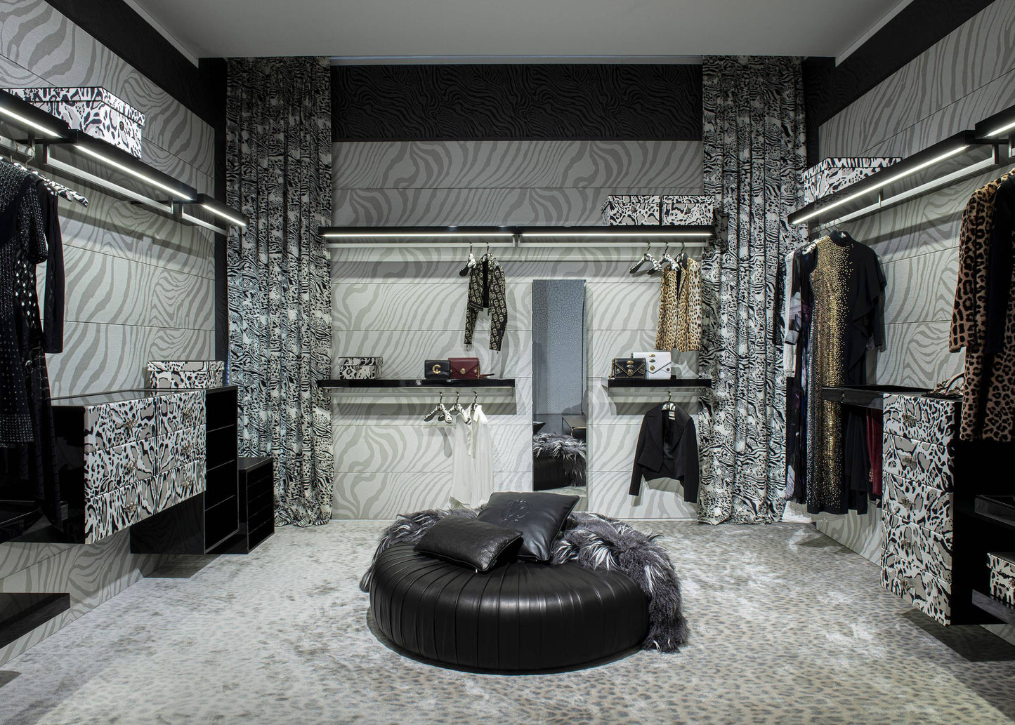 Roberto Cavalli Sharpei Stool