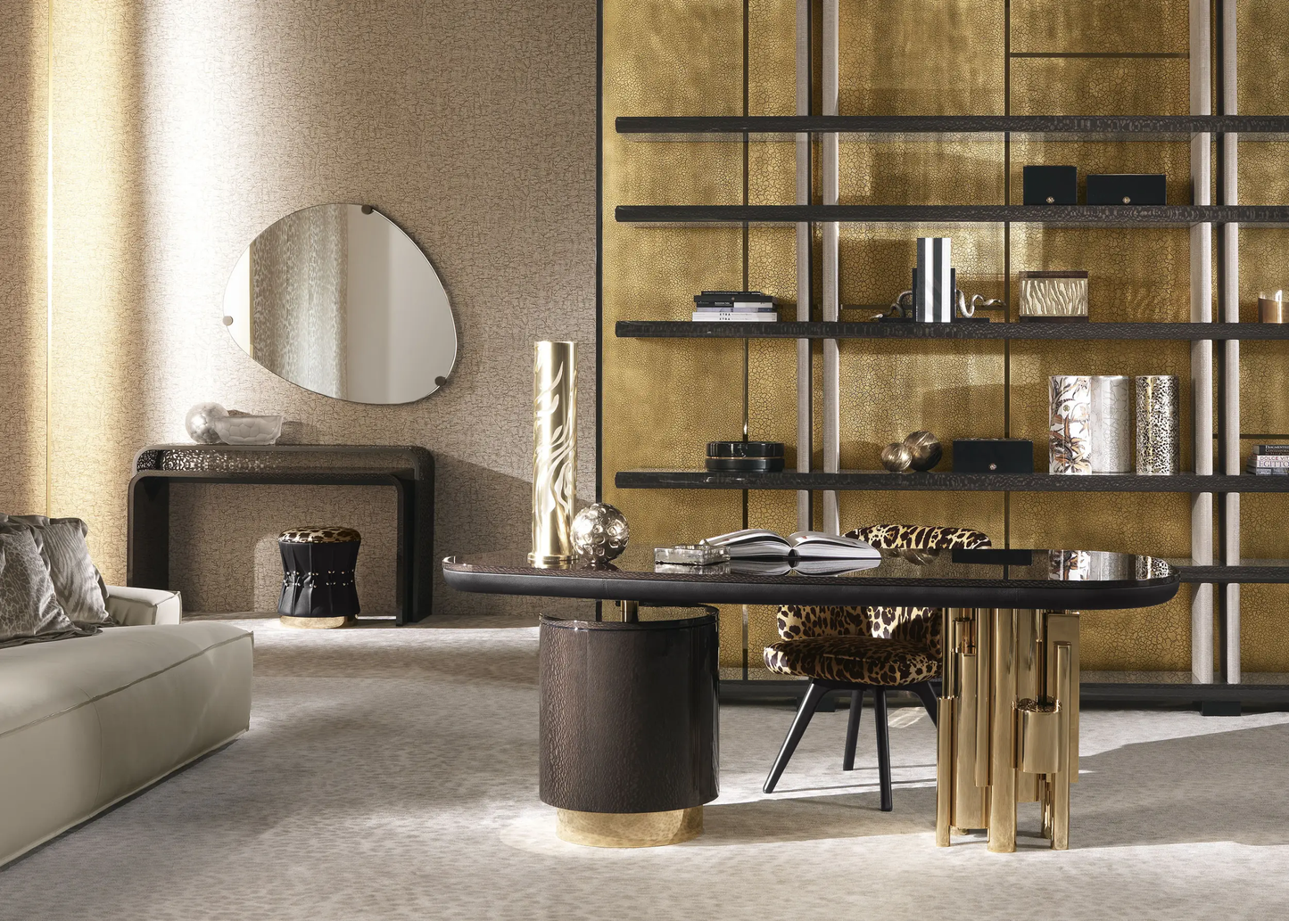 Roberto Cavalli Antigua Writing Table
