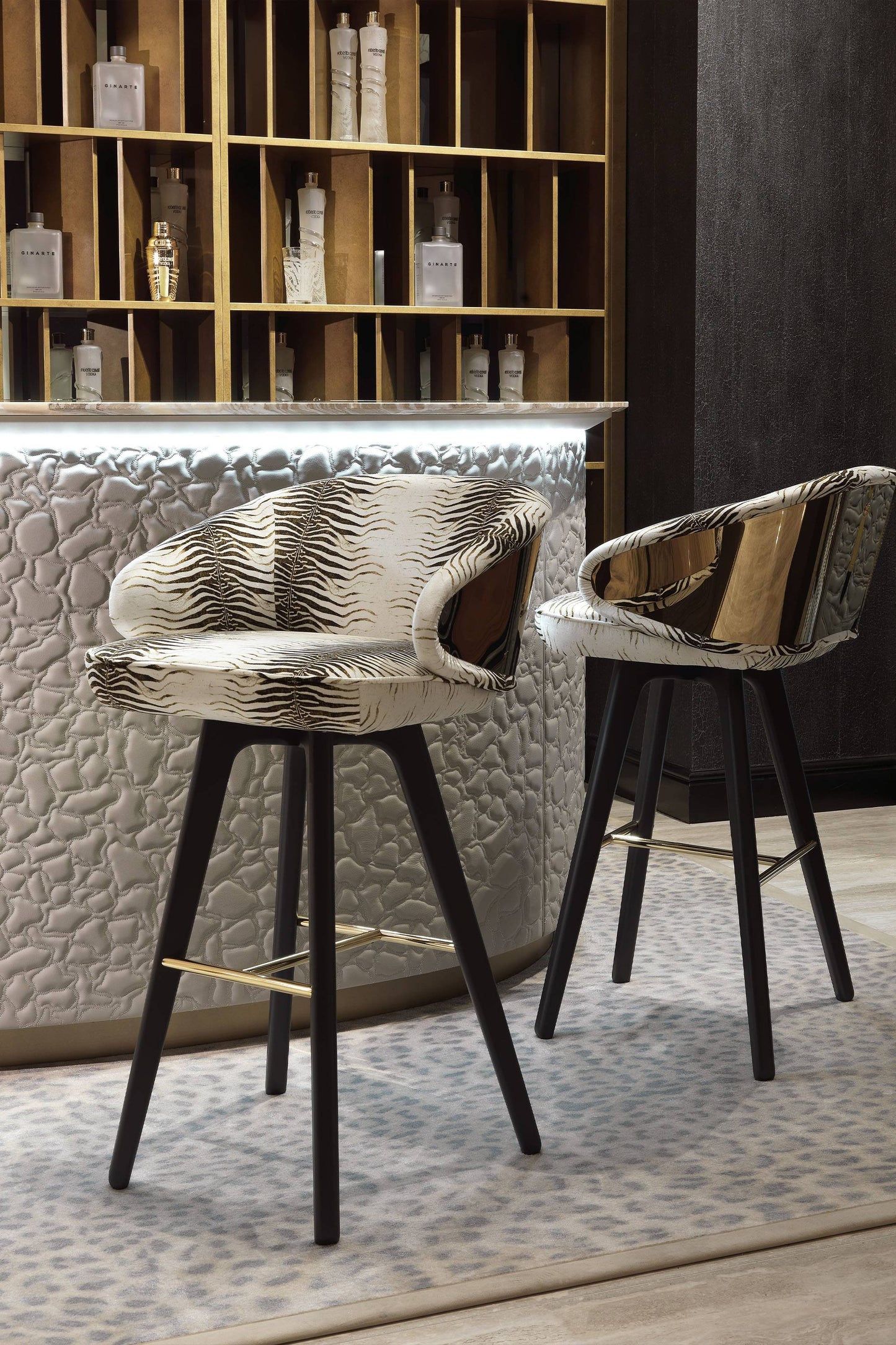 Roberto Cavalli Key West Bar Chair