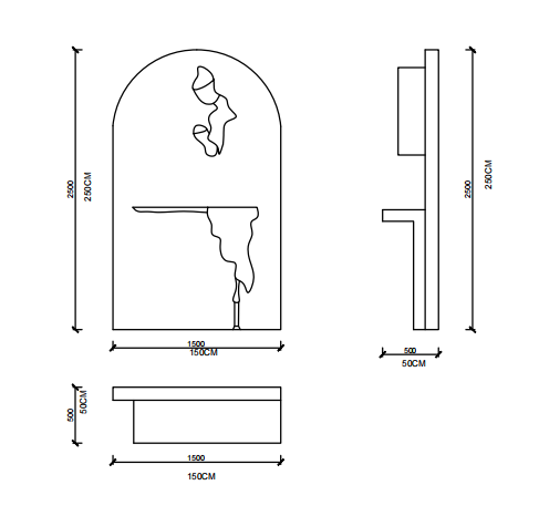 Boca Do Lobo Lumiere Console Table