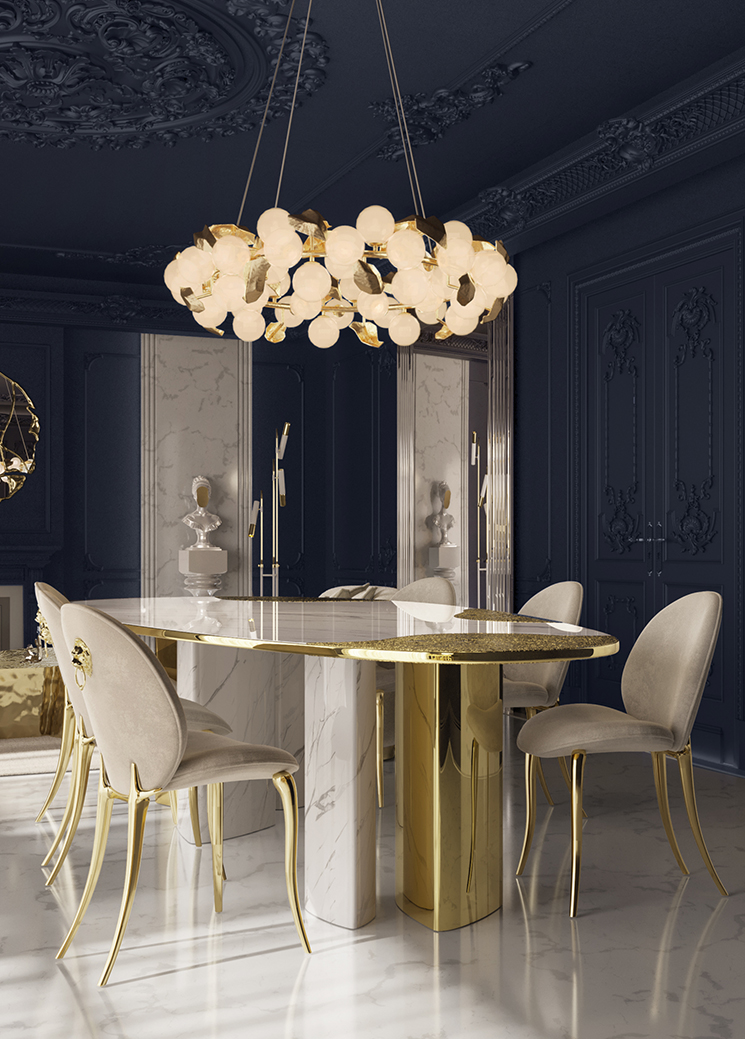 Ophelia Carrara Dinning Table