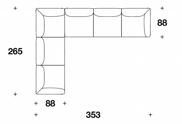 Fendi Palmer Sofa