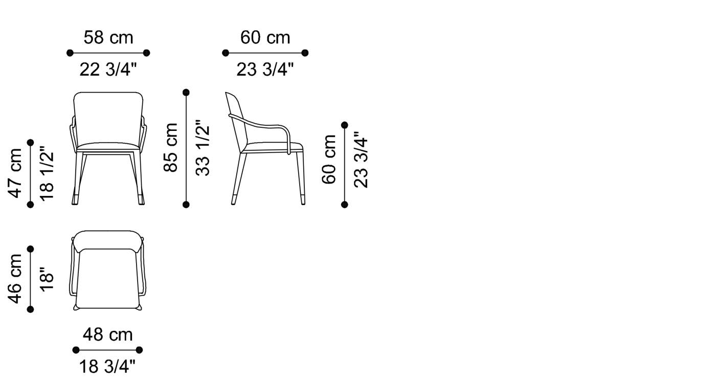 Roberto Cavalli Kivu Dining Chair