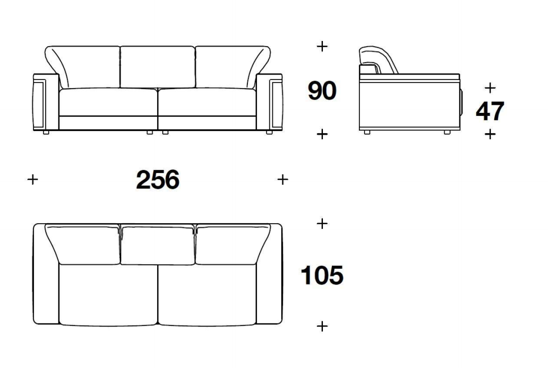 Fendi Montgomery Sofa