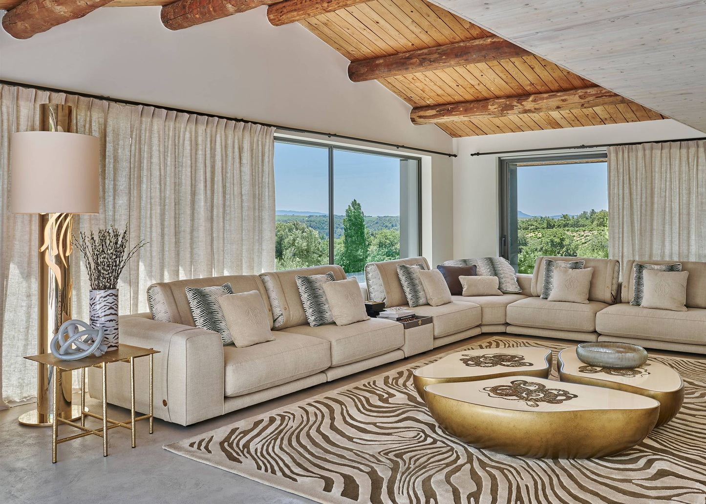 Roberto Cavalli  Meru Coffee Table