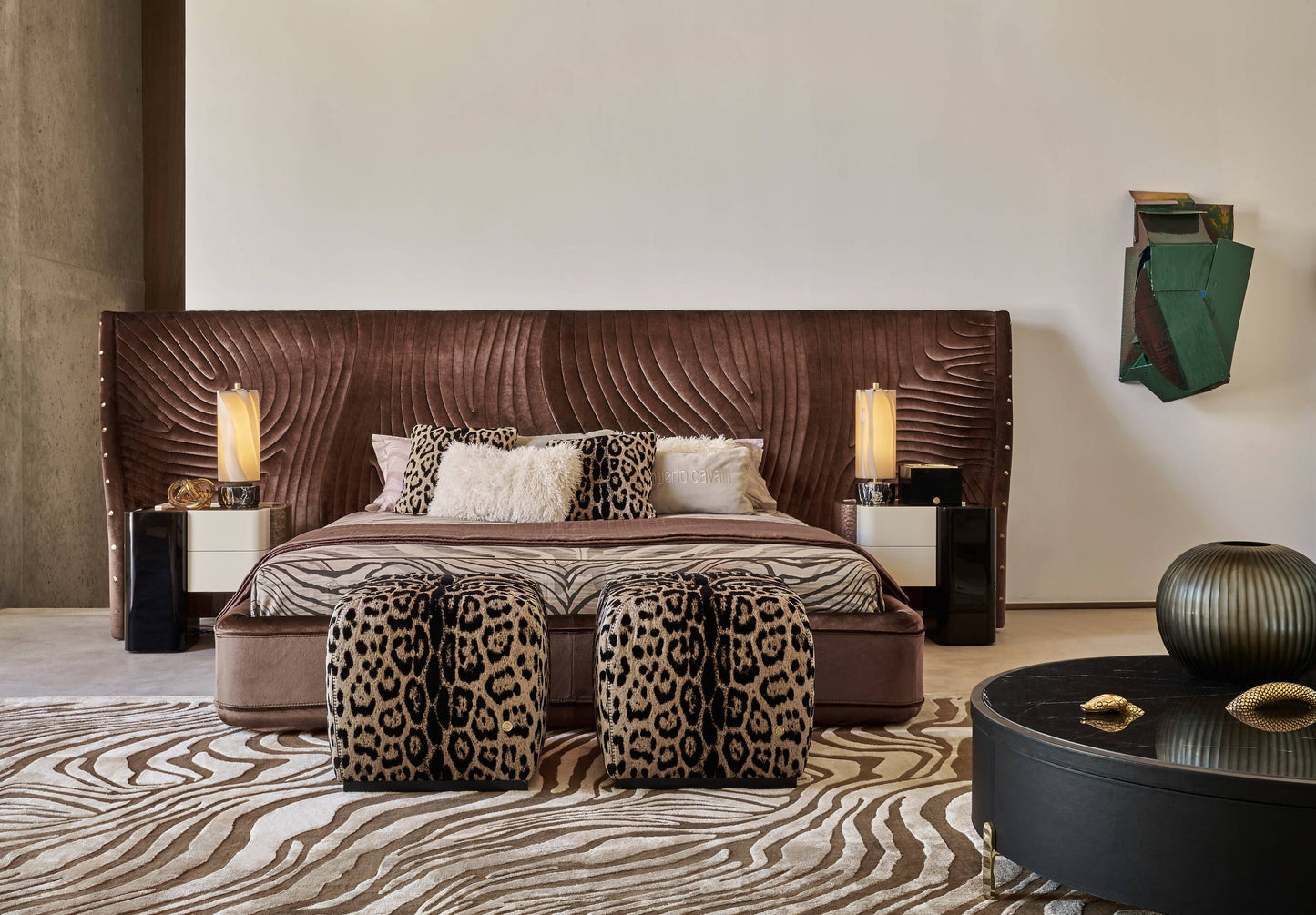 Roberto Cavalli Hera Sleek Stool