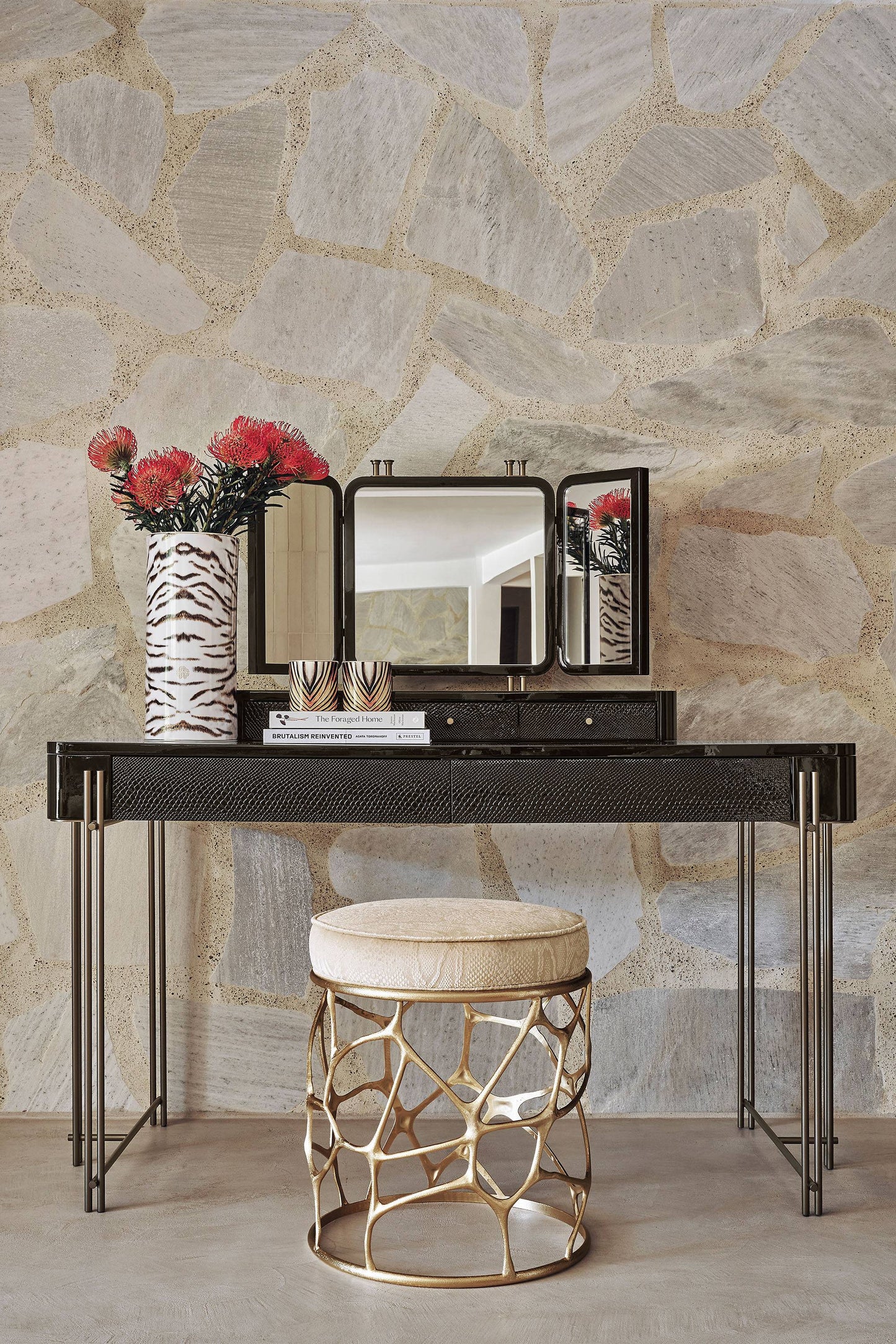 Roberto Cavalli Sioraf Stool