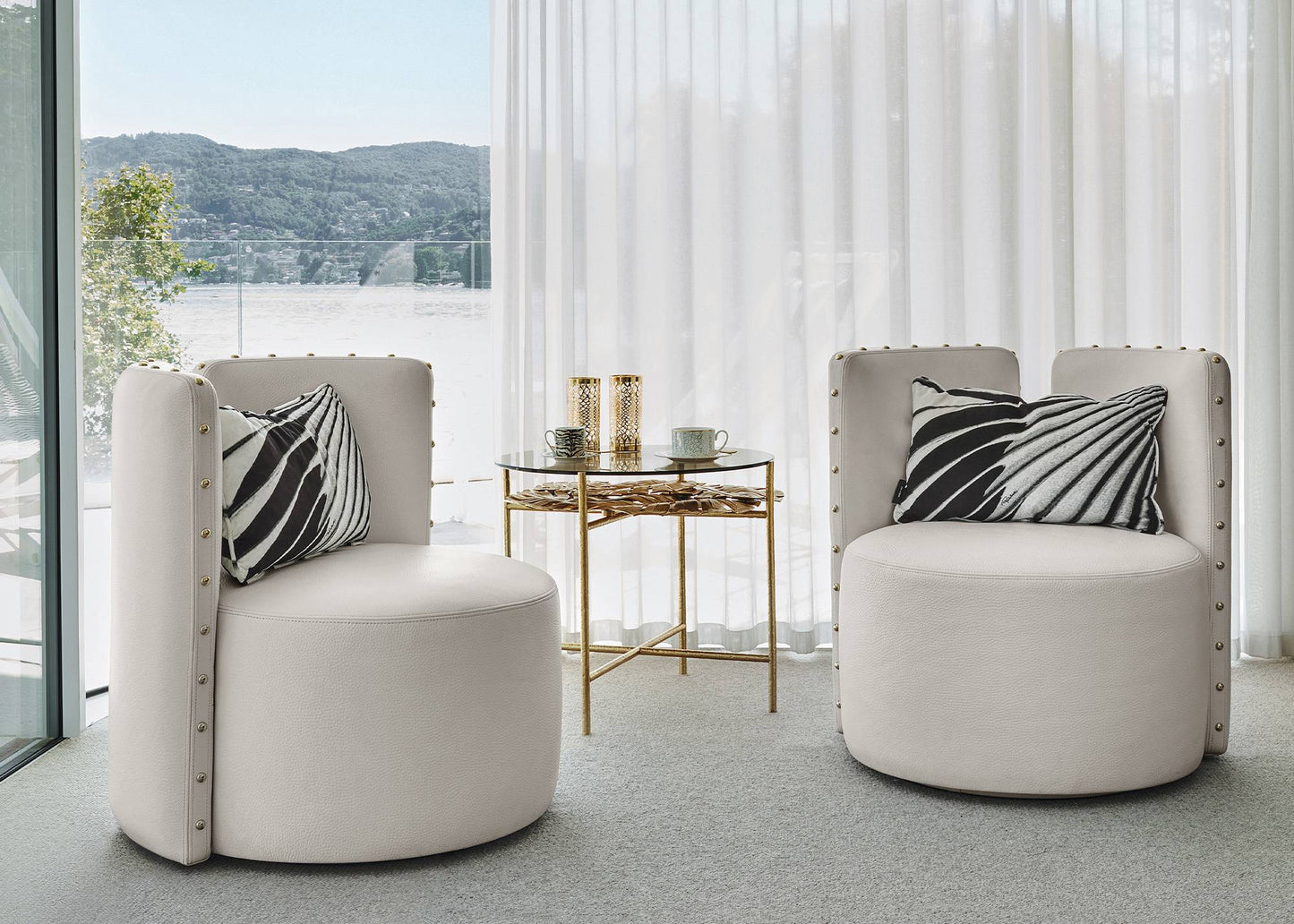 Roberto Cavalli Maui Side Table