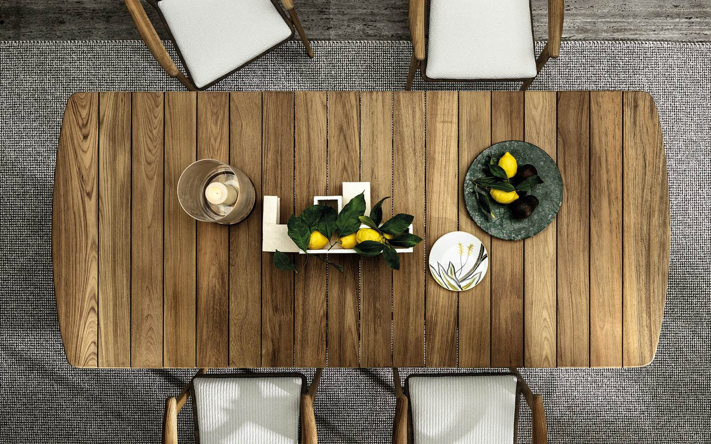 Minotti Fynn Outdoor Dining Table
