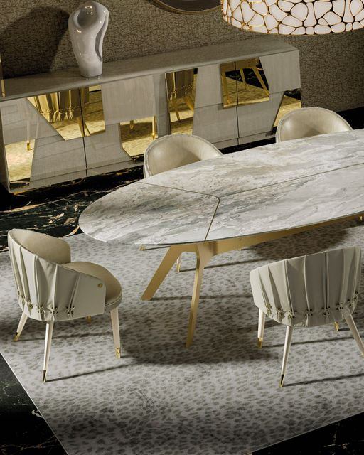 Roberto Cavalli Cooper Dining Table