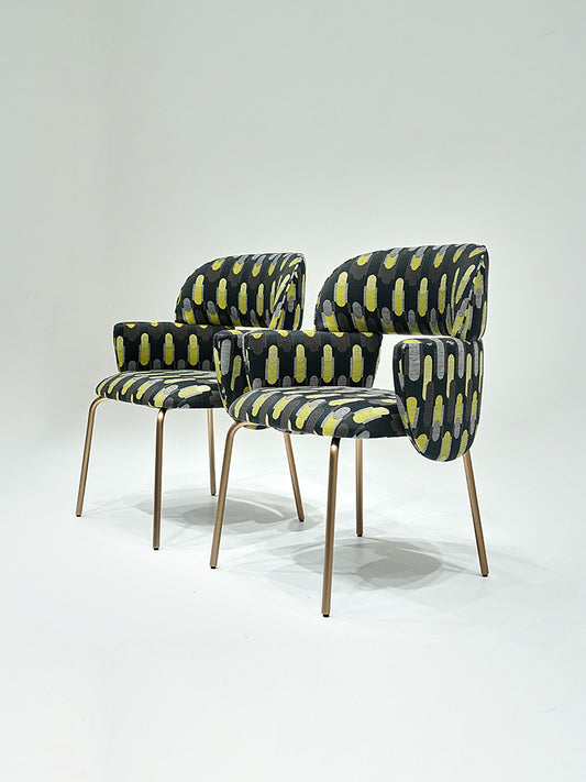 Fendi Pecan Dinning Chair