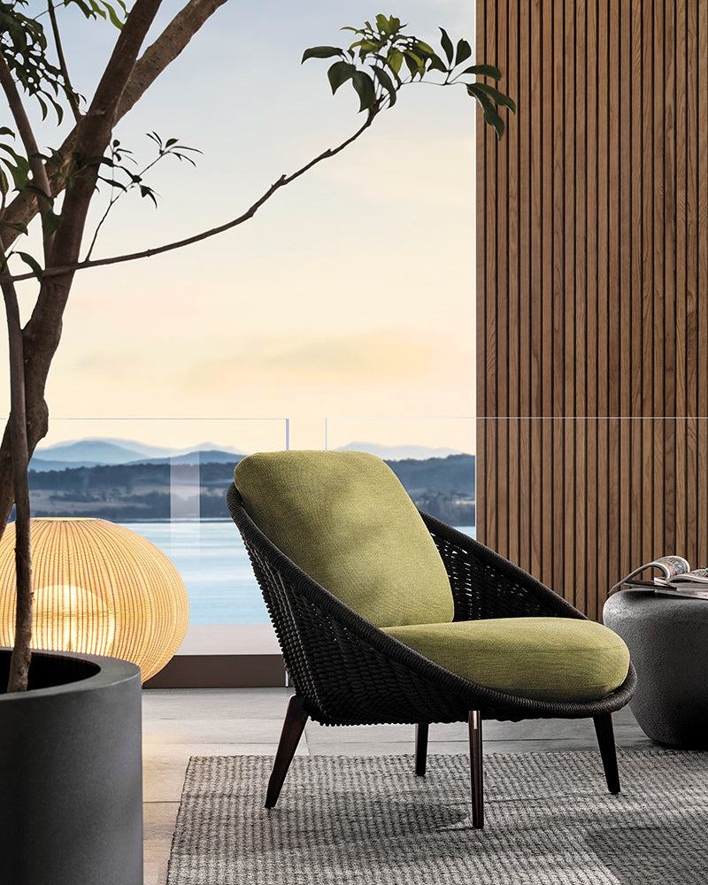 Minotti Lido ouOutdoortdoor Lounge Chair