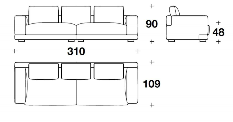 Fendi Sloane Sofa