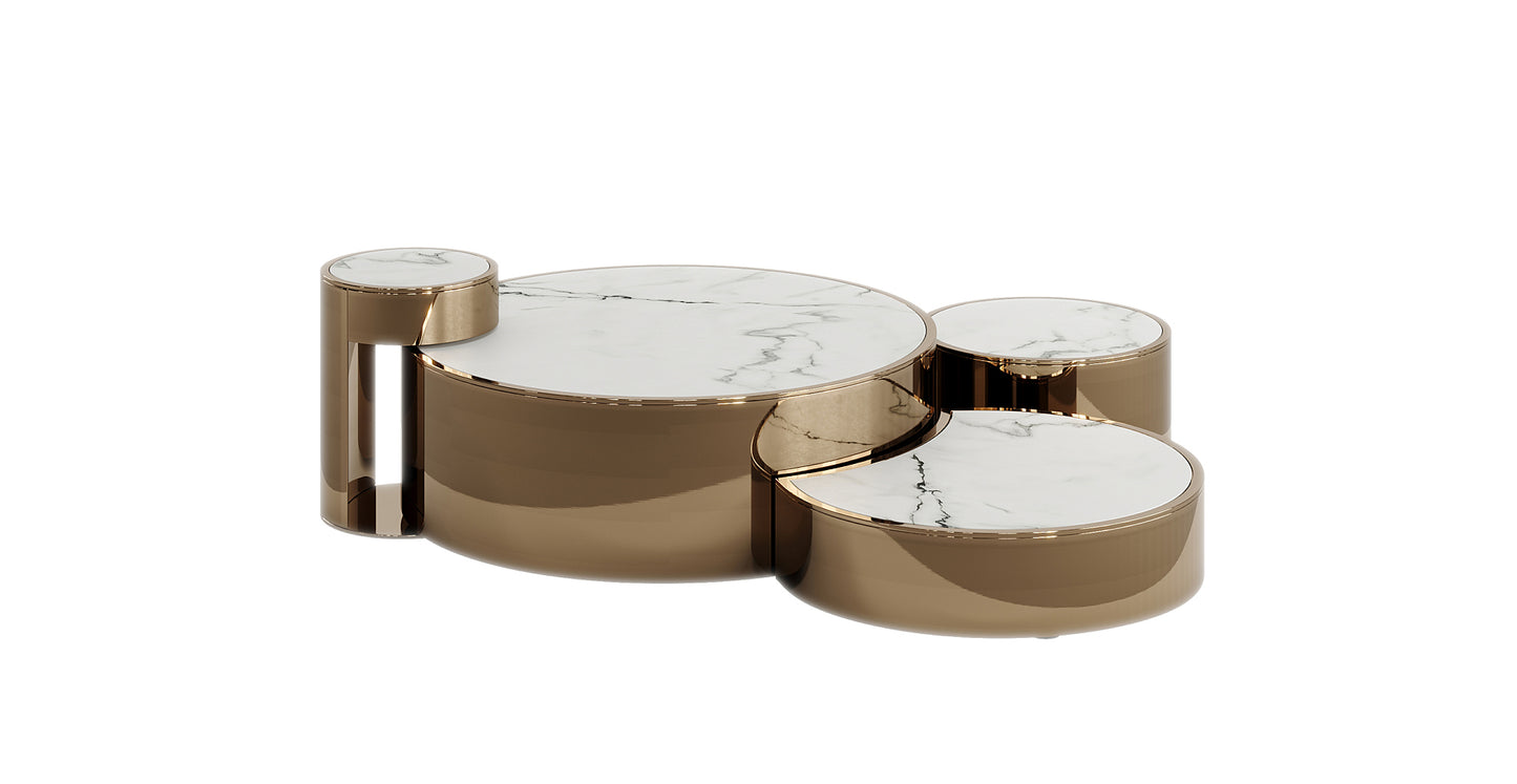 Fendi Constellation Wood Coffee Table