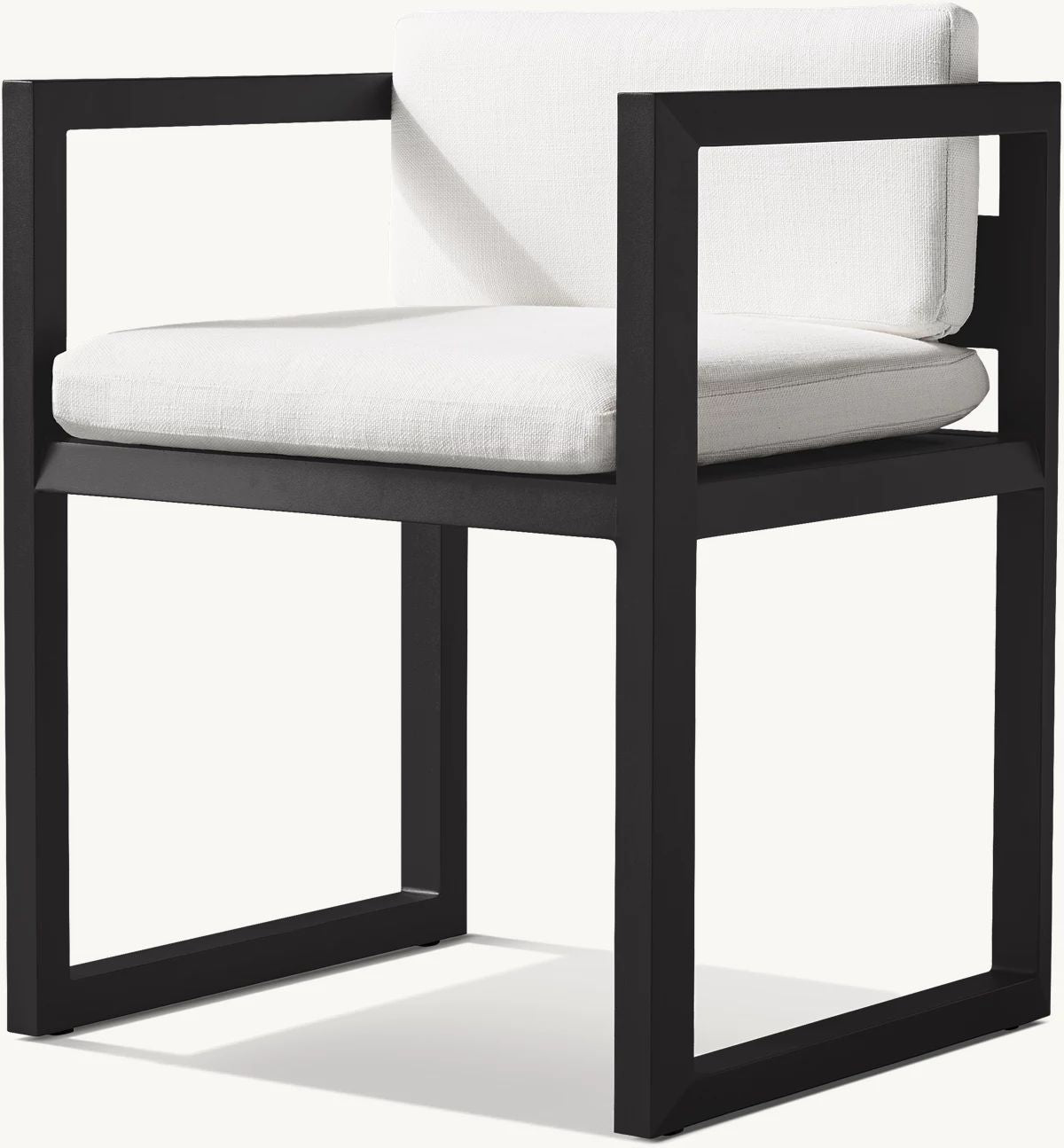 RH Paloma Aluminum Dining Armchair