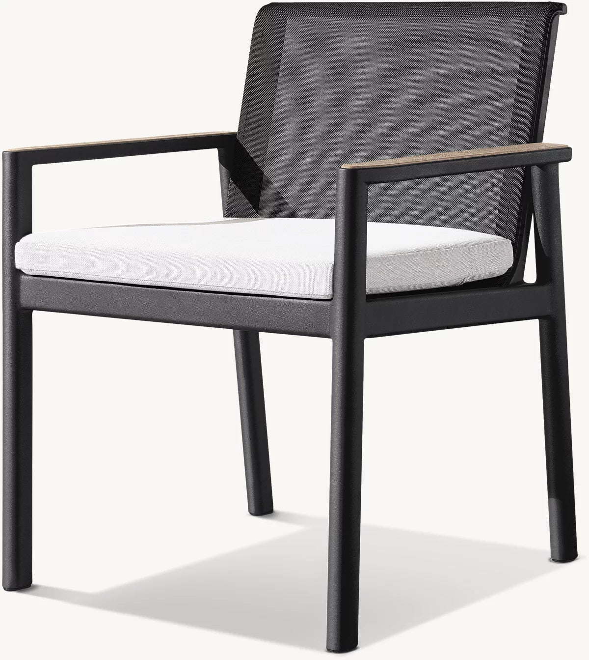 RH Marino Aluminum Dining Armchair